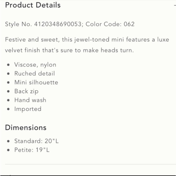 NWT Anthropologie Mini Skirt Connie Red Berry Velvet Gathered Ruched Festive 4 - Picture 4 of 12